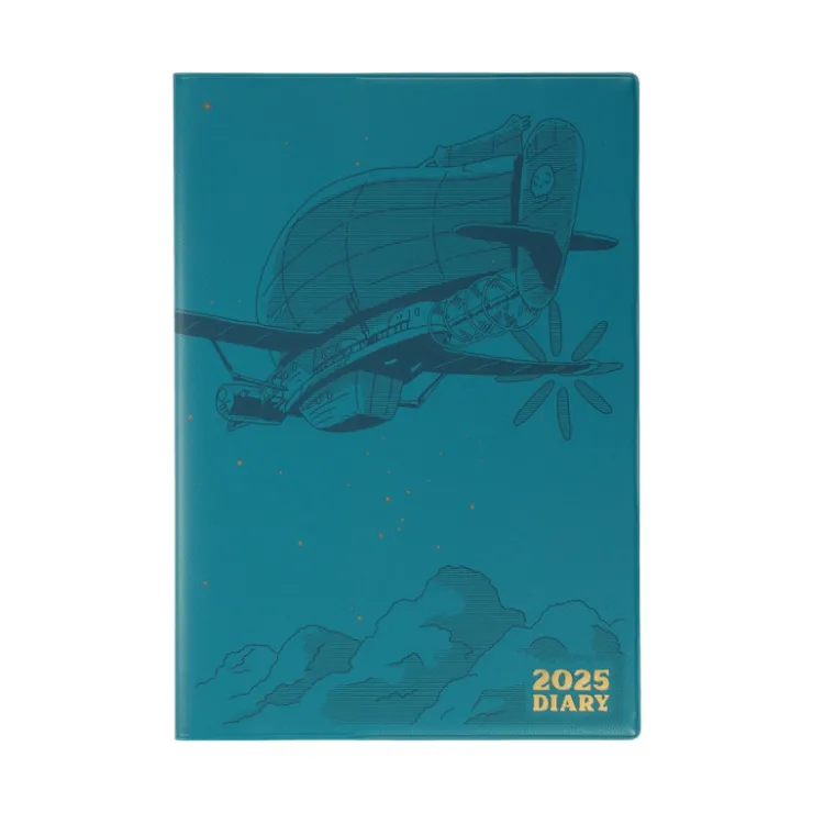 Maison Ghibli Agenda 2025 Tiger Moth - Le Château dans le ciel