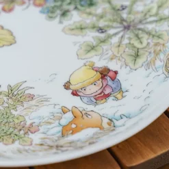 Maison Ghibli Assiette 23 cm Totoro Ooinuhugri - Mon Voisin Tororo