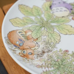 Maison Ghibli Assiette 23 cm Totoro Ooinuhugri - Mon Voisin Tororo