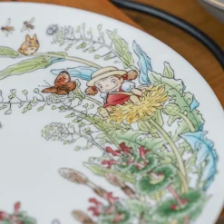 Maison Ghibli Assiette 23 cm Totoro Pissenlit - Mon Voisin Totoro