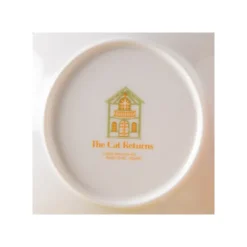 Maison Ghibli Assiette Heure du thé & chats - Le Royaume des chats
