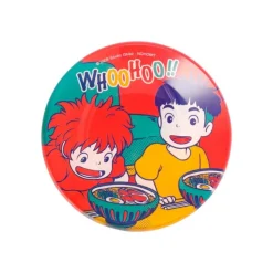 Maison Ghibli Assiette Yummy Ramen au jambon - Ponyo sur la falaise