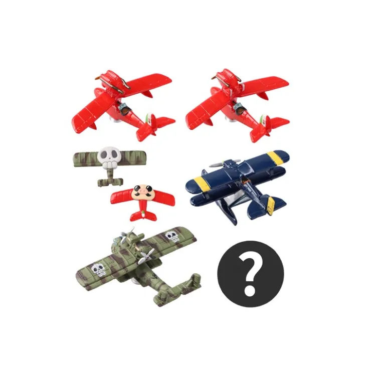 Maison Ghibli Assort. de 6 Magnets Hydravion - Porco Rosso