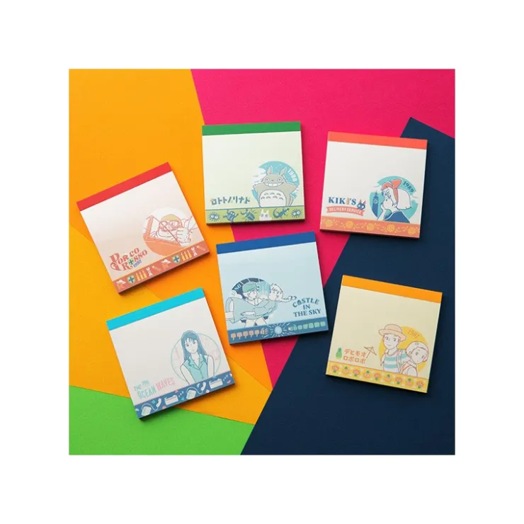 Maison Ghibli Assortiment de 24 Mini Blocs memo à collectionner -  Studio Ghibli