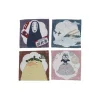 Maison Ghibli Assortiment de 4 Sous-verre Chihiro Pastel - Le Voyage de Chihiro