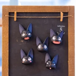 Maison Ghibli Asssort. de 6 Magnets Jiji Frimousses - Kiki la petite sorcière