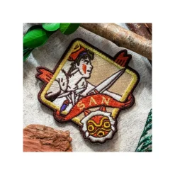 Maison Ghibli Badge broderie autocollant San - Princesse Mononoké