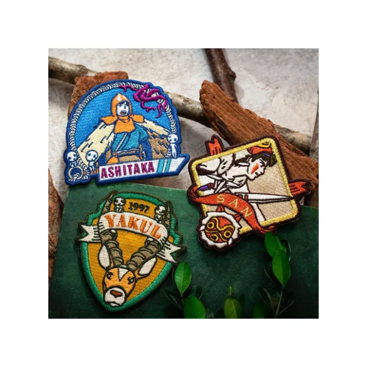 Maison Ghibli Badge broderie autocollant Ashitaka - Princesse Mononoké
