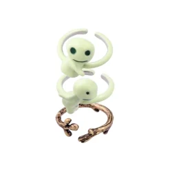 Maison Ghibli Bague 3 anneaux Kodama - Princesse Mononoké