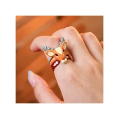 Maison Ghibli Bague 3 anneaux Yakuru - Princesse Mononoké