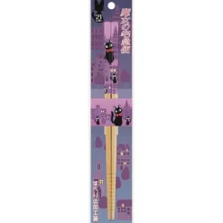 Maison Ghibli Baguettes 21cm Jiji Violet - Kiki la petite sorcière