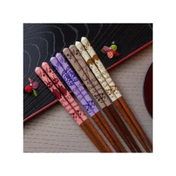 Maison Ghibli Baguettes laquées 21cm Esquisses Brun - Kiki la petite sorcière