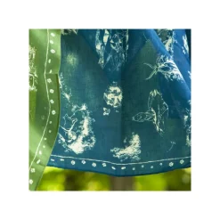 Maison Ghibli Bandana Vivre ensemble bleu - Princesse Mononoké
