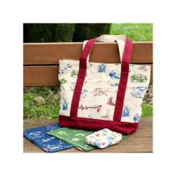 Maison Ghibli Bandana Vivre ensemble bleu - Princesse Mononoké