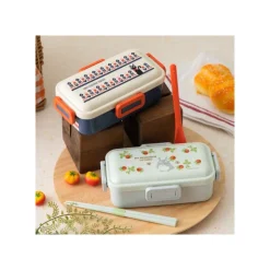 Maison Ghibli Bento 4 fermetures Fleurs des champs 530 ml - Kiki la petite sorcière