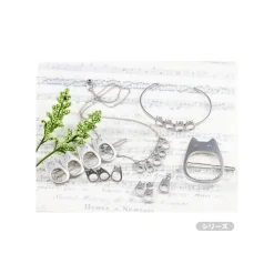 Maison Ghibli Bijou Barette Totoro Blanc Metal- Mon Voisin Totoro