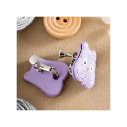 Maison Ghibli Bijou Boucle d’oreilles à Clips Broderie Boh Mouse - Le Voyage De Chi