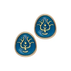 Maison Ghibli Bijou Boucle d’oreilles Cristal Volucite - Le Château dans le ciel