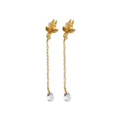 Maison Ghibli Bijou Boucle d’oreilles Totoro Blanc Goutte - Mon Voisin Totoro