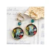 Maison Ghibli Bijou Boucles d’oreilles à clips Louise & Baron Vitrail - Si tu tends