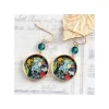 Maison Ghibli Bijou Boucles d’oreilles Louise et Baron Vitrail- Si tu tends l'oreil