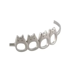 Maison Ghibli Bijou Bracelet Guirlande Totoro Blanc Metal- Mon Voisin Totoro