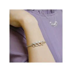 Maison Ghibli Bijou Bracelet Guirlande Totoro Blanc Metal- Mon Voisin Totoro