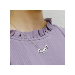 Maison Ghibli Bijou Collier Totoro Blanc Metal- Mon Voisin Totoro