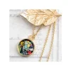 Maison Ghibli Bijou Pendentif Louise Et Baron Vitrail - Si tu tends l'oreille