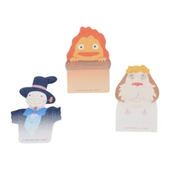 Maison Ghibli Bloc Memo Calcifer, Hihn & Navet - Le Château ambulant