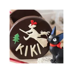 Maison Ghibli Boîte à bijoux Gâteau de chocolat avec Jiji - Kiki la petite sorcière