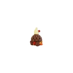 Maison Ghibli Boîte à Rangement Totoro Blanc Pomme de Pin - Mon Voisin Totoro