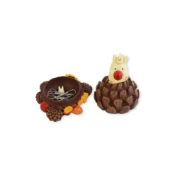 Maison Ghibli Boîte à Rangement Totoro Blanc Pomme de Pin - Mon Voisin Totoro