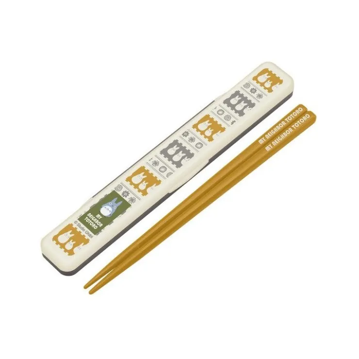 Maison Ghibli Boîte de Baguettes 18 cm Totoro Blanc Farandole - Mon Voisin Totoro
