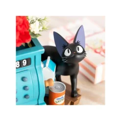 Maison Ghibli Boîte Diorama Jiji et caisse enregistreuse - Kiki la petite sorcière