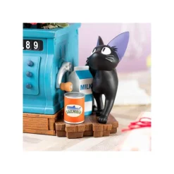 Maison Ghibli Boîte Diorama Jiji et caisse enregistreuse - Kiki la petite sorcière