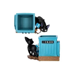 Maison Ghibli Boîte Diorama Jiji et caisse enregistreuse - Kiki la petite sorcière