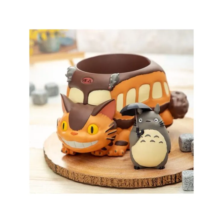 Maison Ghibli Boîte Diorama Totoro et Chatbus - Mon Voisin Totoro