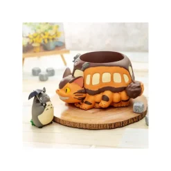 Maison Ghibli Boîte Diorama Totoro et Chatbus - Mon Voisin Totoro