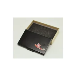 Maison Ghibli Boîte Métal Carte de Visite Noire avec Hydravion - Porco Rosso