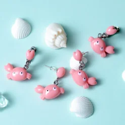 Maison Ghibli Boucles d’oreilles Mei crabe - Mon Voisin Totoro