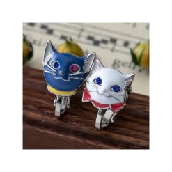 Maison Ghibli Boucles d’oreilles percées Yuki & Lune - Le Royaume des chats