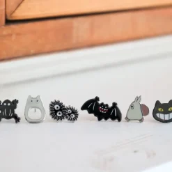 Maison Ghibli Boucles d’oreilles percées Générique set de 6 - Mon Voisin Totoro