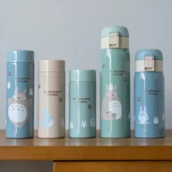 Maison Ghibli Bouteille Thermos 480ml Vert pâle mat - Mon Voisin Totoro