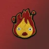 Maison Ghibli Broche Cannetille Calcifer jaune - Le Château Ambulant