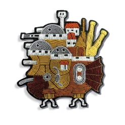Maison Ghibli Broche Cannetille Château de Howl - Le Château Ambulant