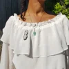 Maison Ghibli Broche cannetille Kodama debout - Princesse Mononoké