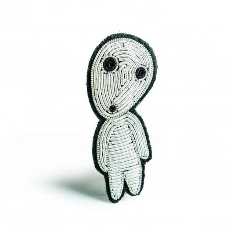 Maison Ghibli Broche cannetille Kodama debout - Princesse Mononoké
