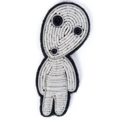 Maison Ghibli Broche cannetille Kodama debout - Princesse Mononoké