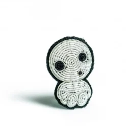 Maison Ghibli Broche cannetille Kodama assis - Princesse Mononoké